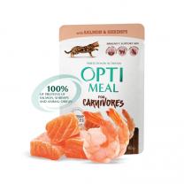 OPTIMEAL™ Superpremium kapsička pro kočky s lososem a krevetami v omáčce, bez obilovin 85 g (0537)