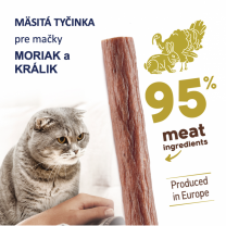 CLUB 4 PAWS Premium Pochoutka pro kočky MORIAK a KRÁLÍK 5 g (8187)