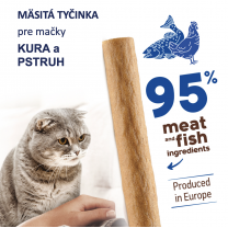 CLUB 4 PAWS Premium Pochoutka pro kočky KURA a PSTRUH 5 g (2436)
