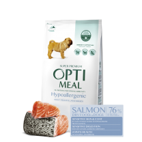 OPTIMEAL™. Hypoalergenní pro dospělé psy středních a velkých plemen – losos 1,5 kg (5925)