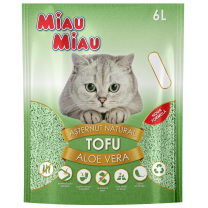 TOFU Cat Litter MIAU MIAU Aloe Vera 6L (3454)