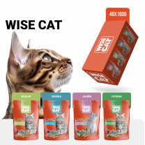 Wise Cat Set 2 pro kočky a koťata 48x100g