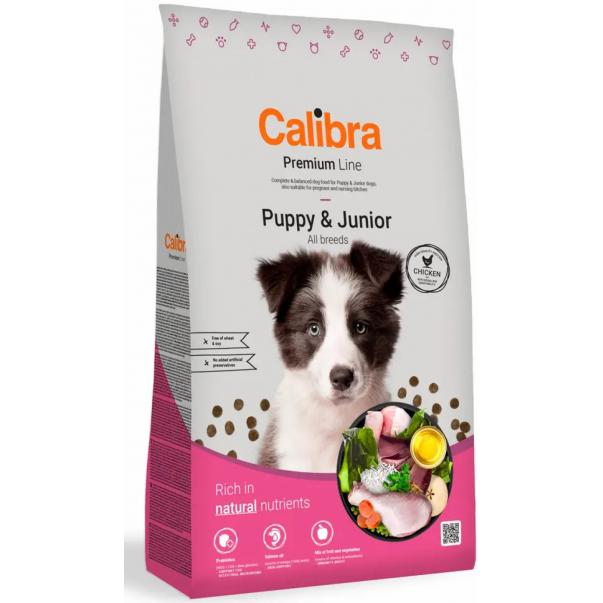 Calibra Premium Puppy & Junior 12 kg - Kliknutím zobrazíte detail obrázku.