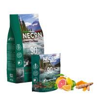 NECON Linea Natural Wellness. pre mačky s lososom a ryžou 400g (4120)