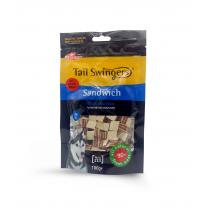 Tails Swingers - Mini sendviče s kačicou a rybou pre male plemena 100g (1424)