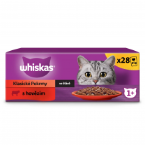 Whiskas cat s hovězím masem ve šťávě 28 x 85 g