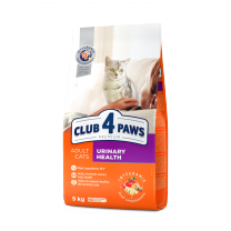 Granule pro kočky s pozitivním účinkem na močovou soustavu CLUB 4 PAWS Premium 5 kg
