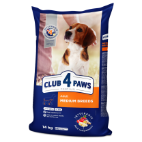 CLUB 4 PAWS Premium pro dospělé psy středních plemen Na váhu 100g (9719)
