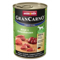 Animonda Gran Carno hovězí kachní srdce 400 g
