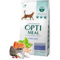 OPTIMEAL™ Superpremium pro kastrované kočky s lososem 1.5kg (8162)