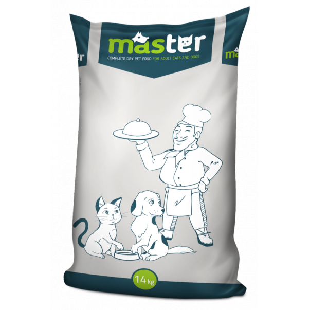MASTER pro dospělé psy s hovězím masem 14 kg (9047) - Kliknutím zobrazíte detail obrázku.